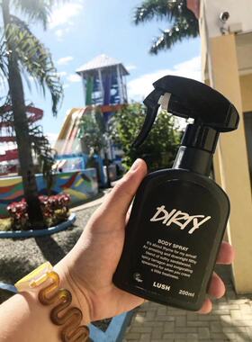 【现货】英国Lush Dirty薄荷山泉身体香水喷雾5m30ml胡椒街香试香
