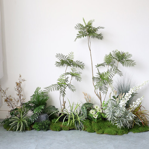 大型仿真植物造景落地假绿植摆件