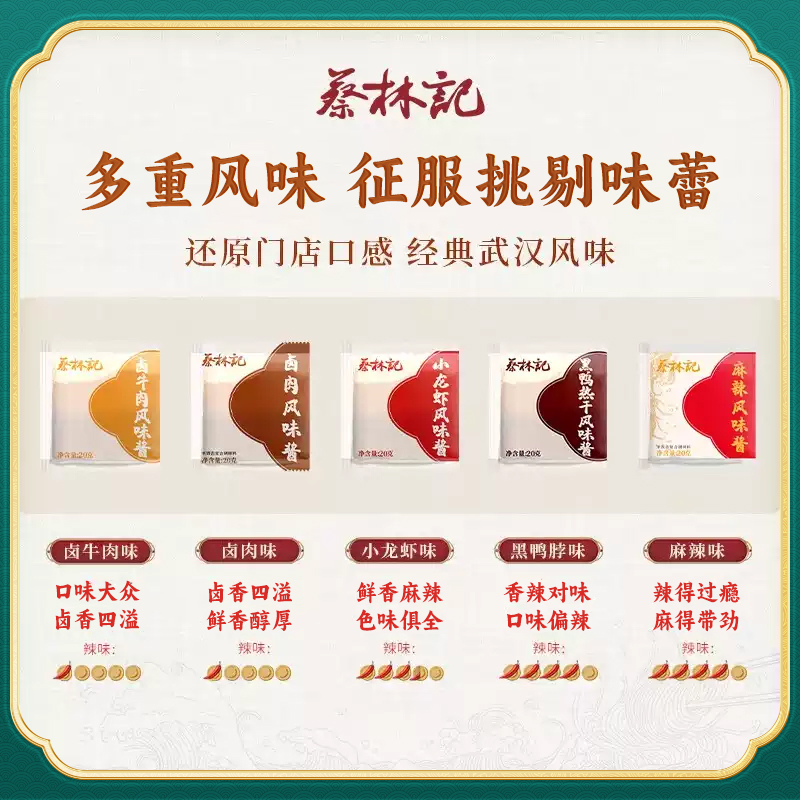 蔡林记热干面酱料包独立小包