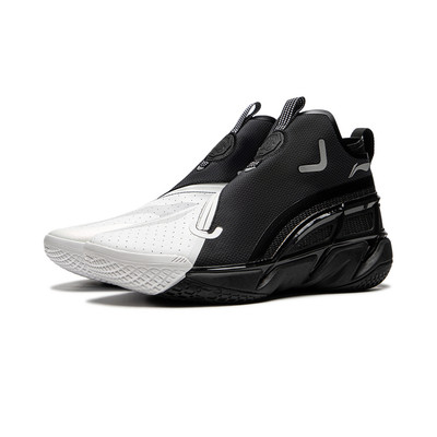 李宁男轻量高回弹中帮篮球外场鞋