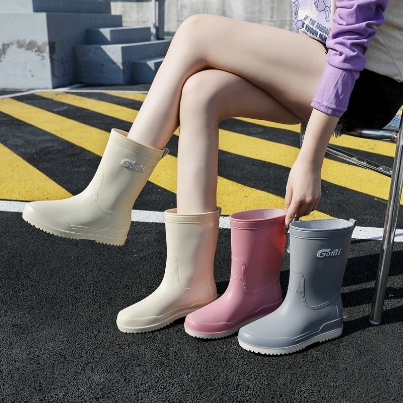 胶鞋男钓鱼新款成人雨鞋男外穿家用户外冬季徒步鞋休闲防水款胶靴,女鞋,雨鞋,淘宝优惠券,粉丝福利购,淘宝优惠卷