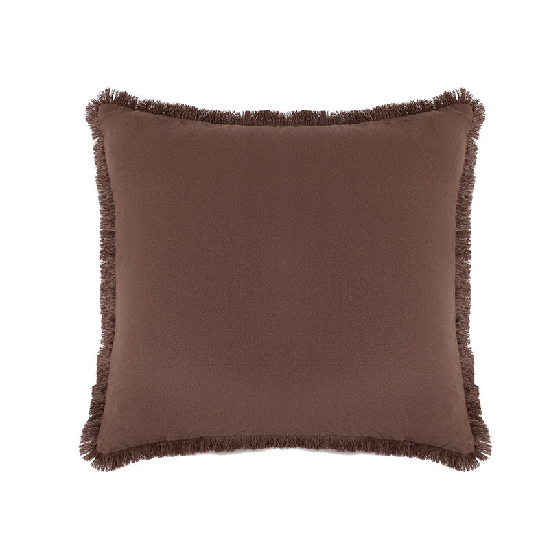 旭爱现代简约沙发套抱枕加厚水洗棉麻流苏客厅卧室沙发床头抱枕套,居家布艺,午睡枕,淘宝优惠券,粉丝福利购,淘宝优惠卷