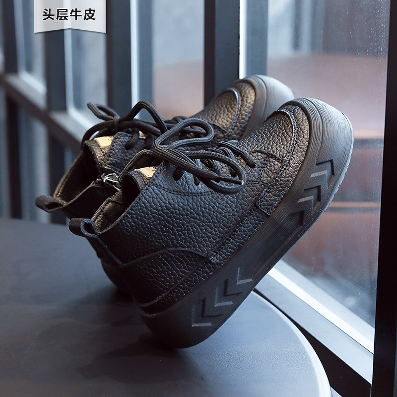 女童靴子冬季款短靴真皮鞋流苏靴