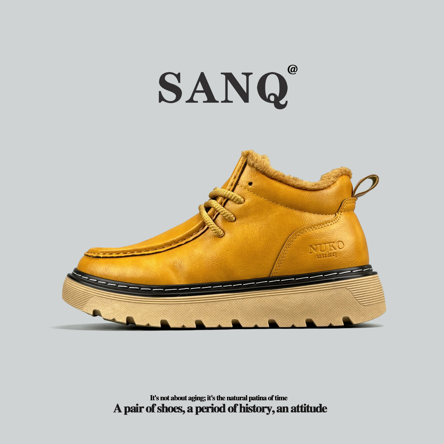 外贸雪地靴防水加绒大棉鞋