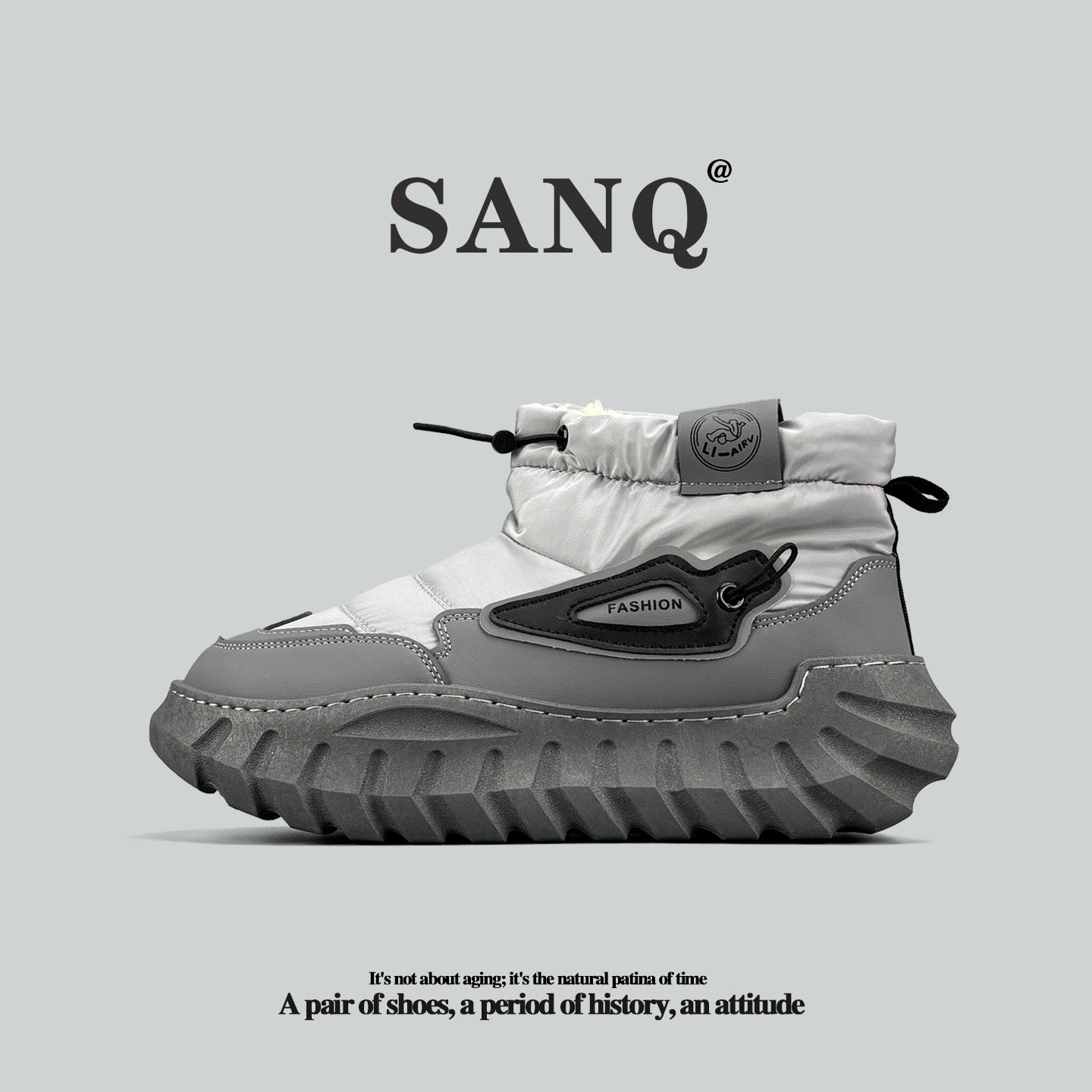 外贸俄罗斯雪地靴防水加绒大棉鞋