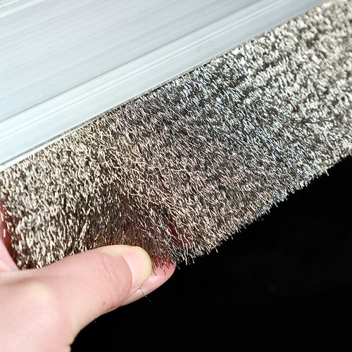 极速铝合金钢丝j条刷铜丝条刷不锈钢丝条刷打磨抛光毛刷除锈除毛