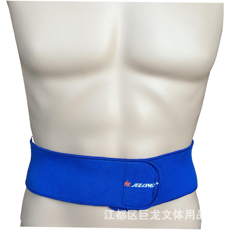 厂家供应潜水料运动护腰带 透气弹力可调节护腰带 跑步篮球护具