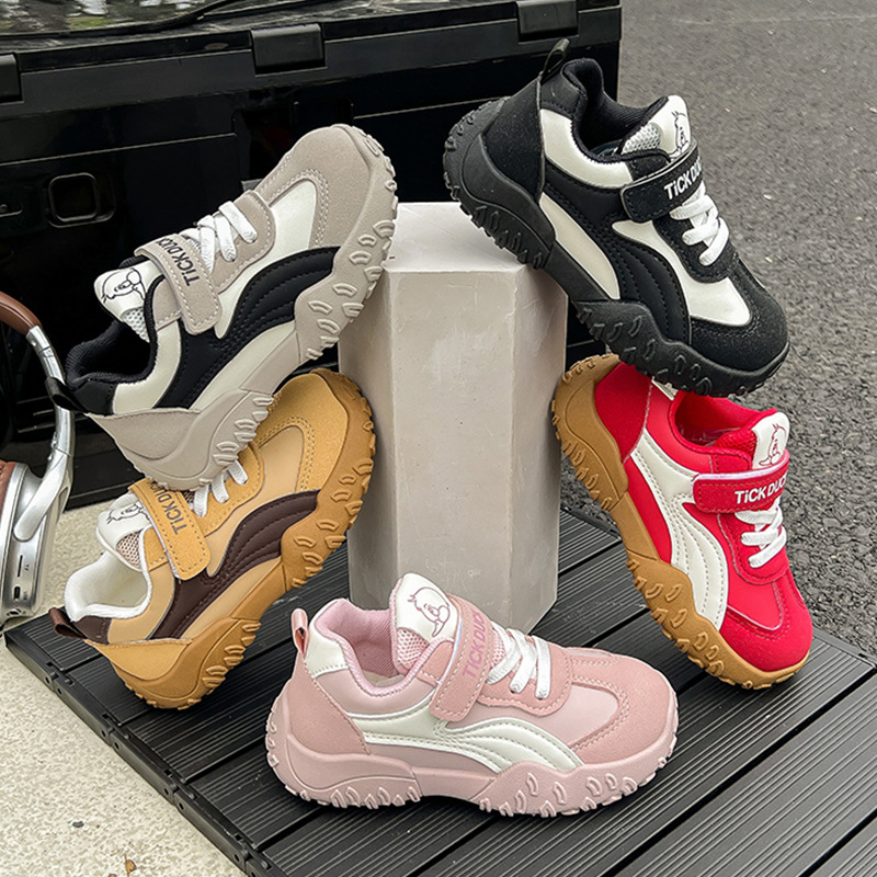 儿童运动鞋男女童德训鞋春秋季新款韩版潮流阿甘鞋轻便软底跑步鞋