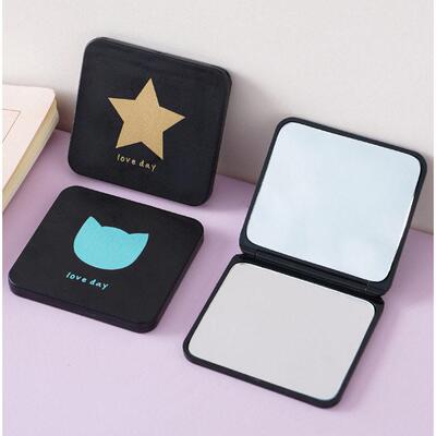 Portable Cosmetic Mirror, Princess Folding Vanity Mirror, Tr