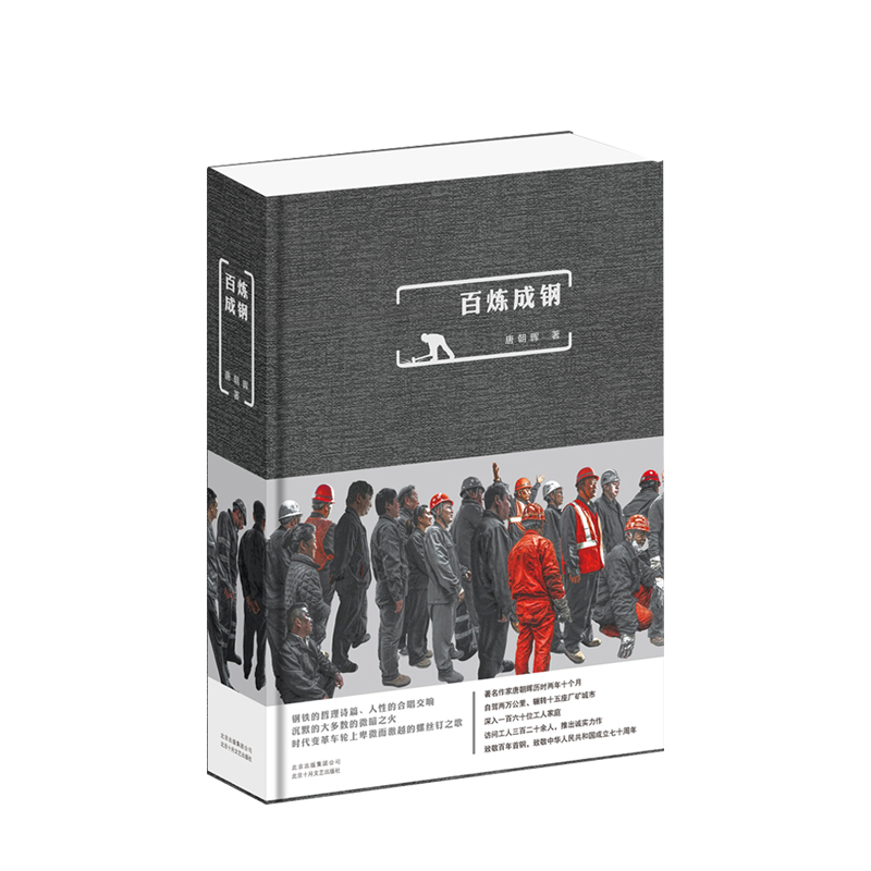 百炼成钢 唐朝晖 著 中国现当代文学 文学 记录了首钢职工在改革 中信