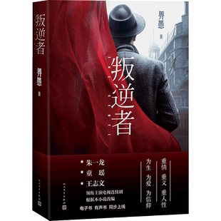 叛逆者  文学 畀愚著 畀愚著朱一龙主演电视剧原著小说正版书籍抗 中信