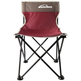 沃特曼户外折叠椅子钓鱼沙滩露营椅便携式凳子野餐美术写生小马扎