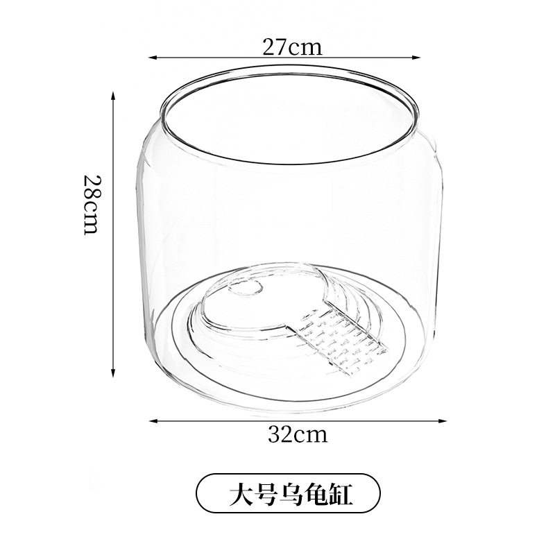 一体式龟缸专用箱玻璃新型乌龟缸造景透明宠物盒子带小型鱼缸容器,珠宝/钻石/翡翠,珠宝奇石,淘宝优惠券,粉丝福利购,淘宝优惠卷