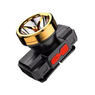 矿工专用头灯新款便携式强光超长续航头灯头戴钓鱼夹灯夜钓灯爬山