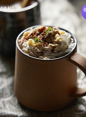 保税仓直邮日本进口美浓烧TAMAKI陶瓷马克杯R-921722日式手作家用