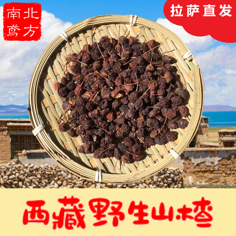西藏波密野生山楂拉萨直发包邮