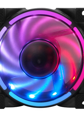 慧尔德MF8025 8cm磁悬浮4PIN智能调速5V ARGB神光同步机箱风扇