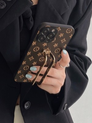 潮牌金属方扣支架苹果15高级感套