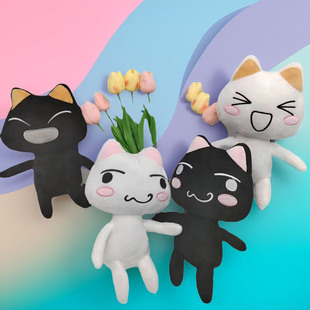 搞怪可爱男孩礼物 plush新款 多罗猫公仔玩偶毛绒玩具Toro Inoue