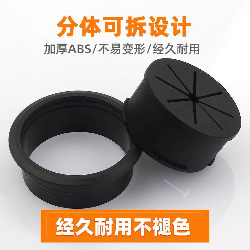 电脑桌线孔盖电源线孔洞装饰圈木板遮丑扣办公室桌面50穿线盒盖,基础建材,线孔盖,淘宝优惠券,粉丝福利购,淘宝优惠卷