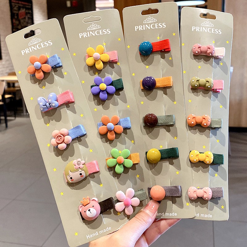 宝宝夹子发饰婴儿发夹不伤发婴幼