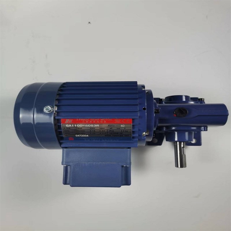 厦门东历电机GAI100-60S3R 东历涡轮减速电机