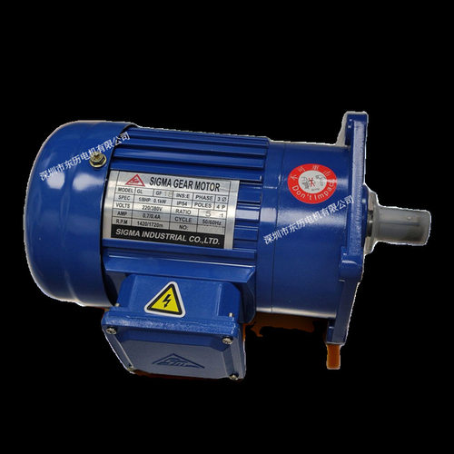 SIGMA GEAR MOTOR松文喜马齿轮减速电机GF18 0.1KW 5:1立式马达