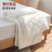 无印良品双面全棉床垫遮盖物床褥垫防滑软垫子榻榻米垫褥子家用