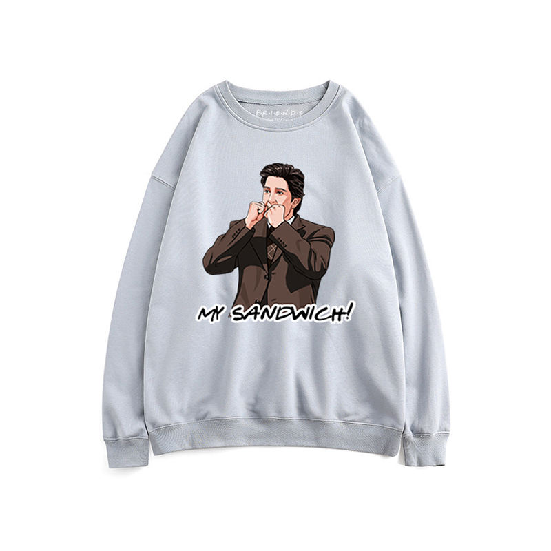 Friendsforever老友记周边罗斯My Sandwich!卫衣帽衫开衫