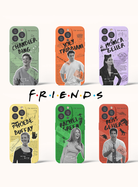 FriendsForever老友记周边原创菲林全包适用于苹果华为手机壳