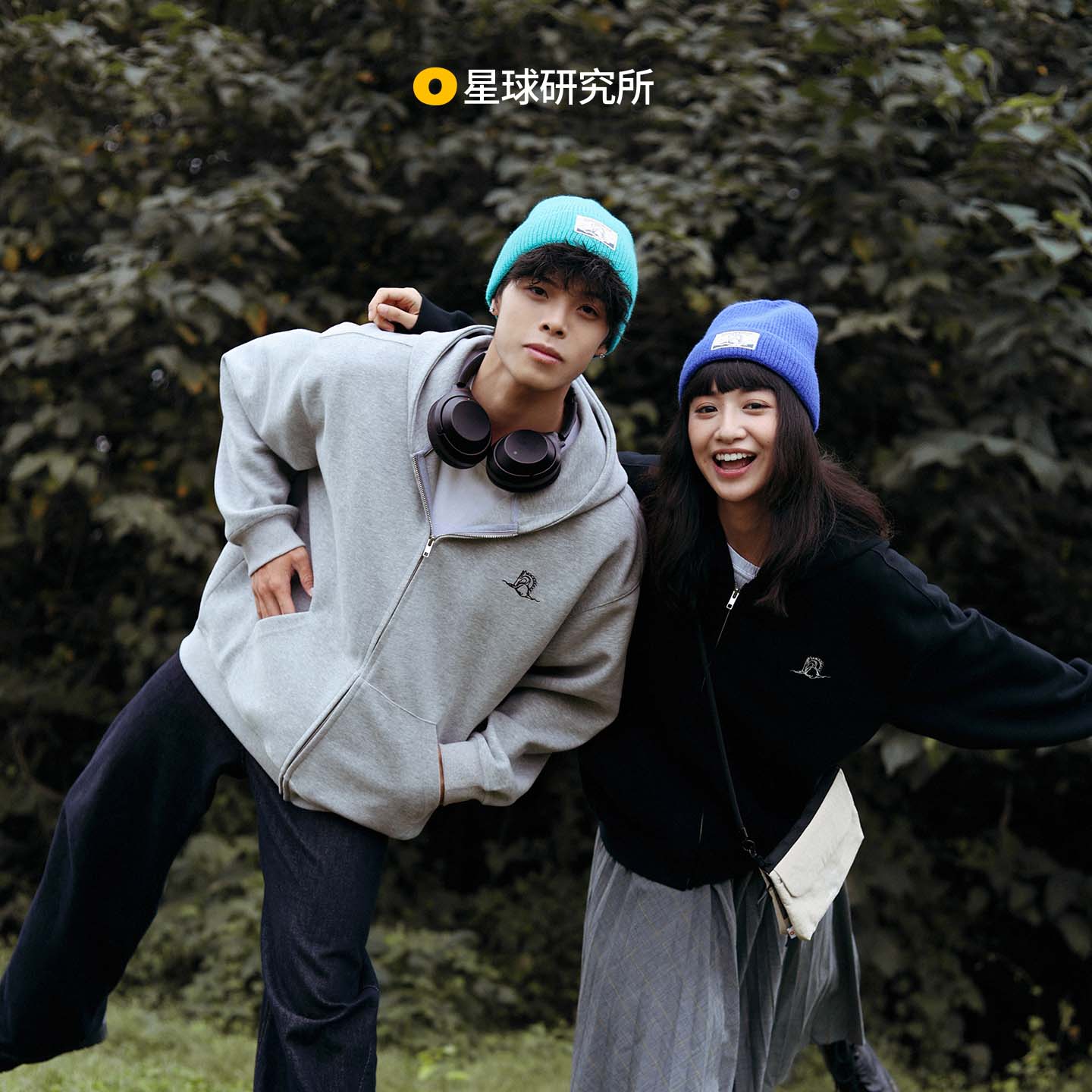 星球研究所冈仁波齐系列2025新款拉链开衫卫衣男款女士春秋款连帽