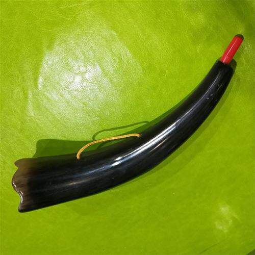 黑水牛号角牛角号角乐器古代道士演出奏乐器道具长吹号大喇叭吹响