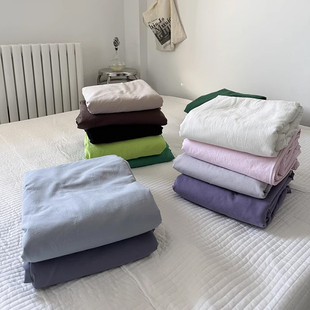 全棉纯棉单个被罩双人200x230单件150x200单人1.5米 单品被套