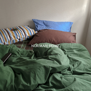 芬兰森林 床单被套床品 中古包豪斯风床上四件套全棉纯棉2025新款
