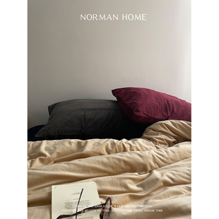 伯格曼岛 防静电牛奶天鹅绒四件套毛绒防静电被套床单笠床品 冬季