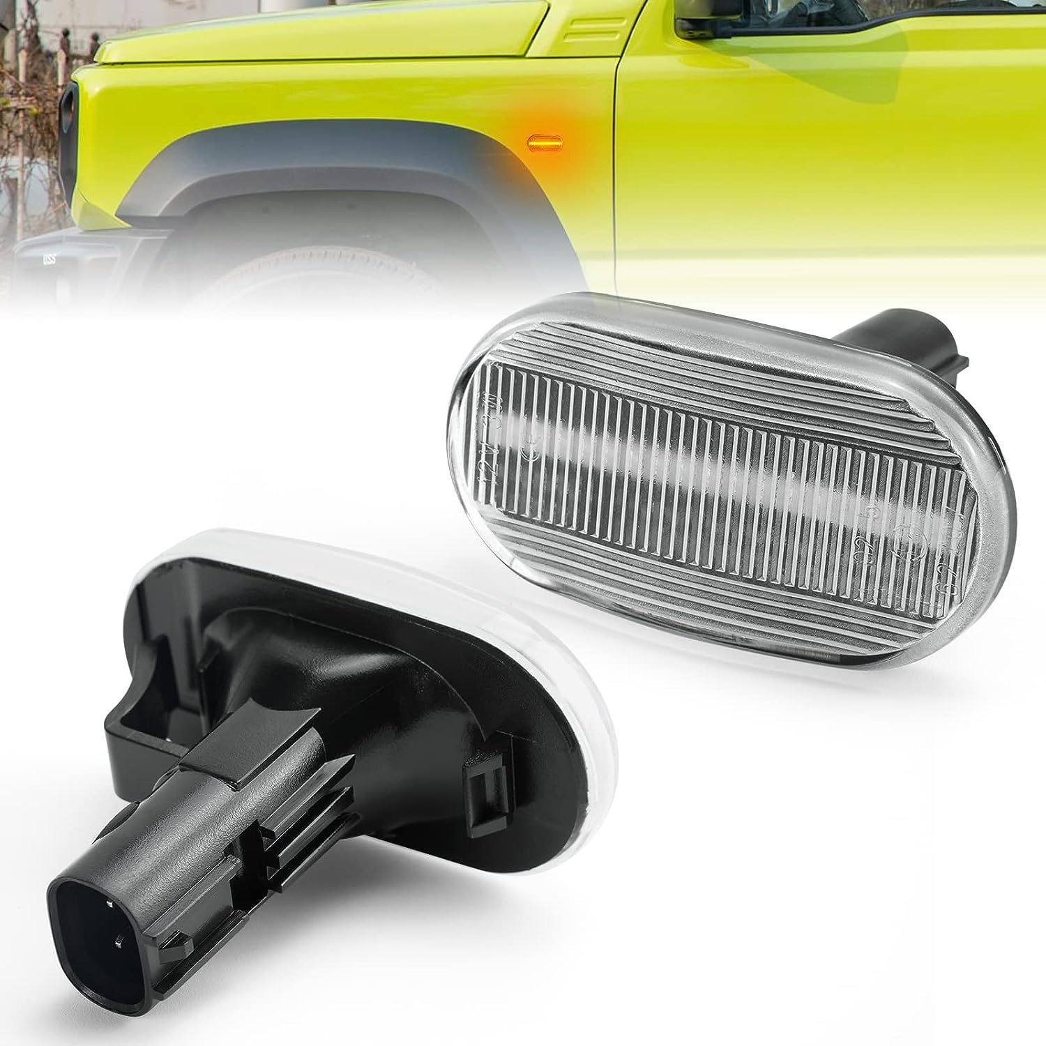 适用JB64 JB74铃木吉姆尼JIMNY 分左右 流水边灯转向灯叶子板灯