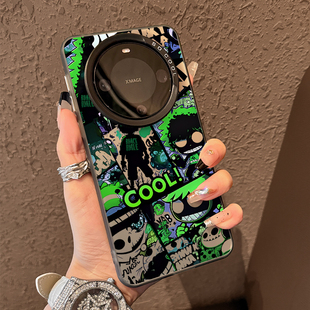 Missvun适用华为mate60pro手机新款壳mate70pro全包防摔mate50高级感漫画mate40创意mt渐变磨砂个性男款外壳