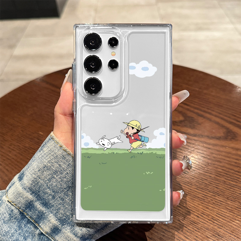 适用于三星手机壳元气蜡笔小新