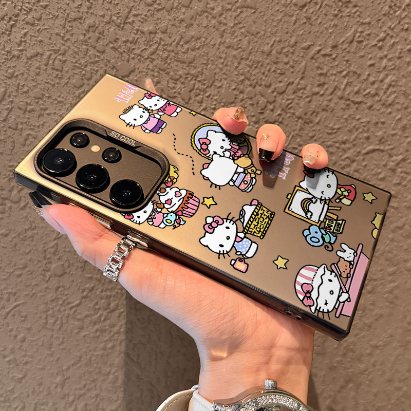 适用于三星手机壳可爱kt猫