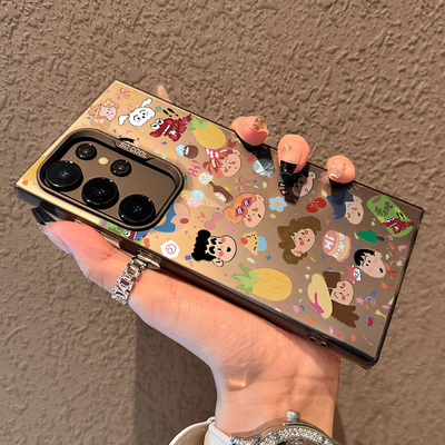 适用于三星手机壳蜡笔小新