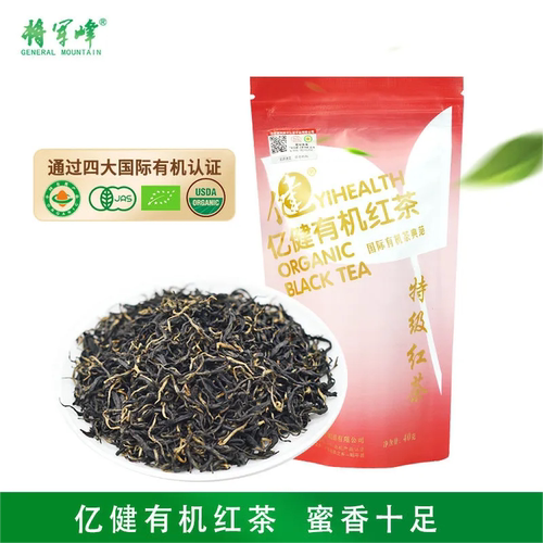亿健明前春茶特级有机红茶40g