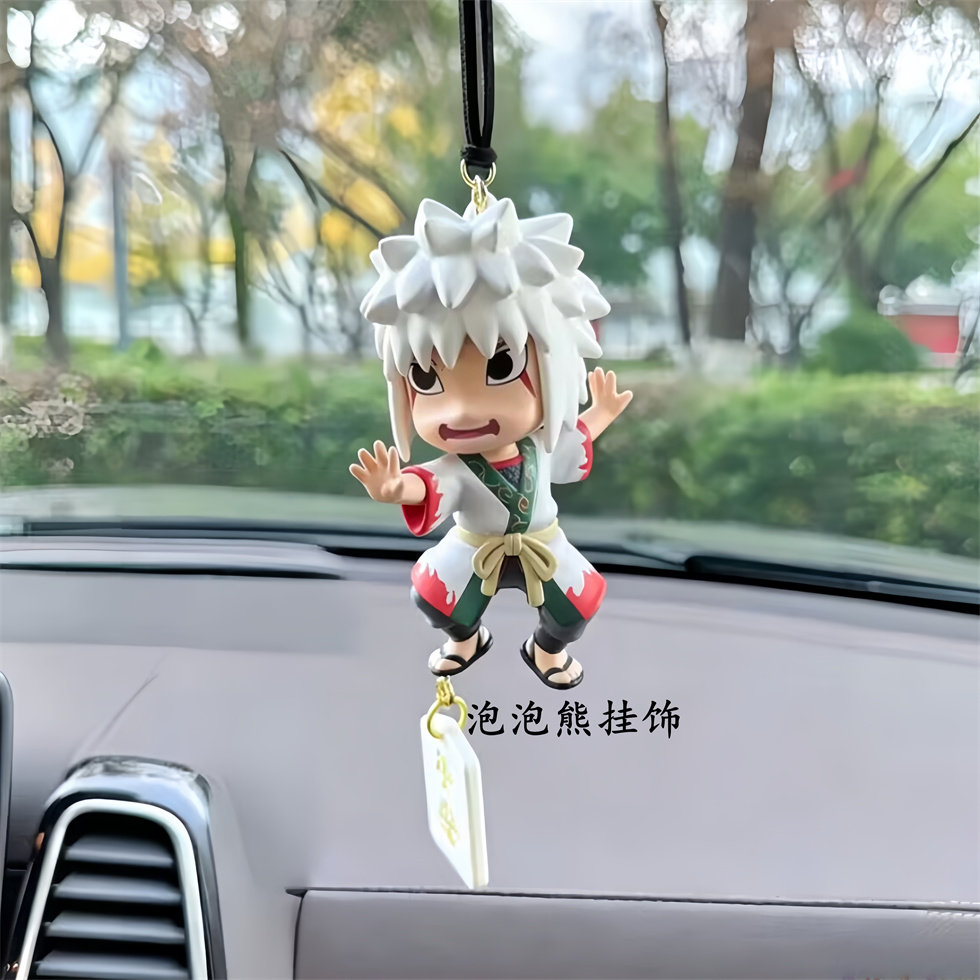 泡泡玛特火影忍者挂件疾风传童年周边手办车挂汽车后视镜车载挂饰