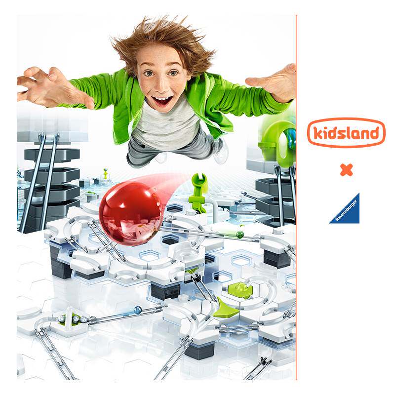 儿童节礼物凯知乐睿思gravitrax重力轨道球磁力弹珠STEAM益智玩具