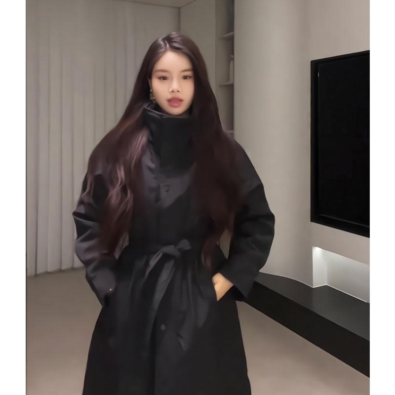 欧货法式英伦风长款风衣