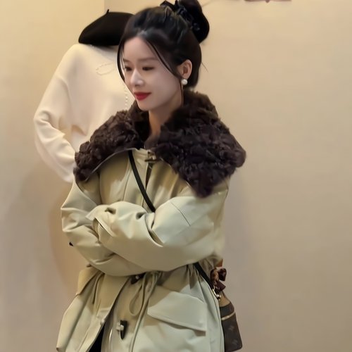 超百搭2025冬季新款工装风外套