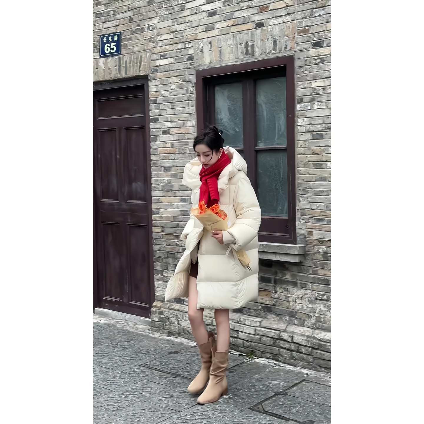 超好看泡芙廓形加厚90白鸭绒羽绒