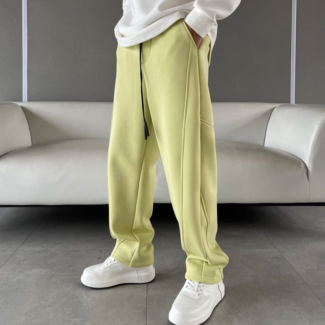 春季新款时尚百搭哈伦卫裤男