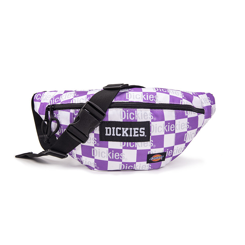 dickies 正品格子腰包胸包斜挎包男女同款老款包便宜处理支持鉴别