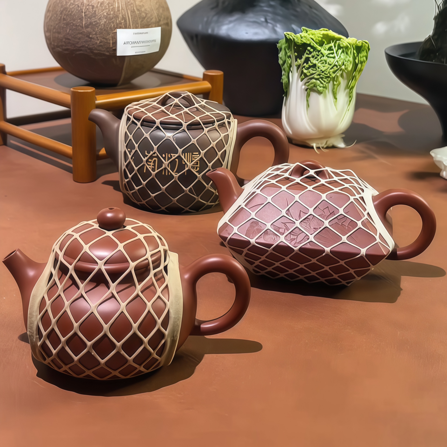 茶壶保护套紫砂壶防磕碰防撞绑带泡茶茶壶茶杯盖便携式固定保护带