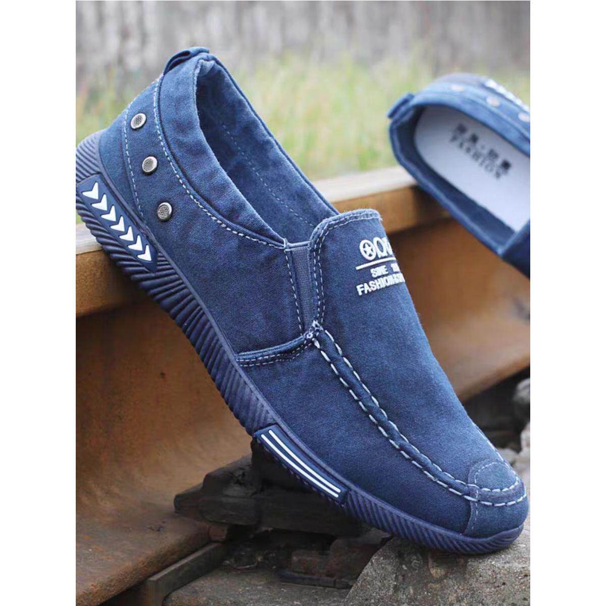 男鞋防臭帆布鞋子男款老北京布鞋透气板鞋男休闲防滑布鞋爸爸鞋潮